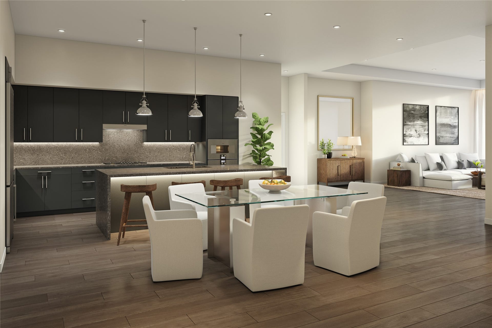 10525 San Luis Pass Road, #1004, Galveston, TX 77554 Immerse yourself in the epitome of culinary artistry as our penthouse kitchen features all Gagganeau appliances and Italian soft closure cabinetry.