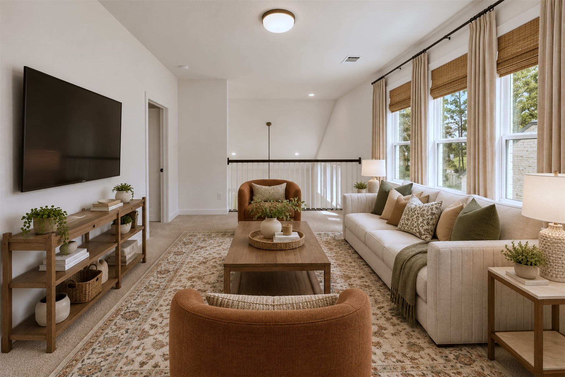 Virtually Staged - Game Room/Loft