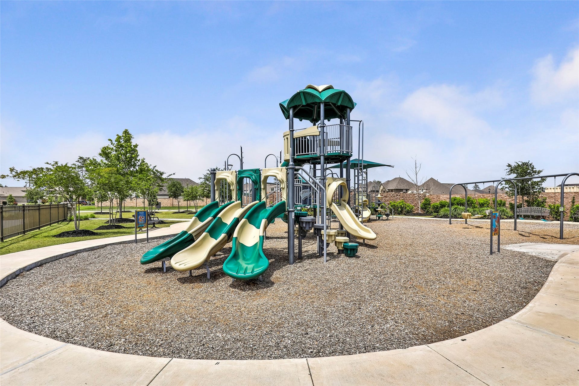 Open green space, playgrounds and walking paths create plenty of opportunities for outdoor recreation.