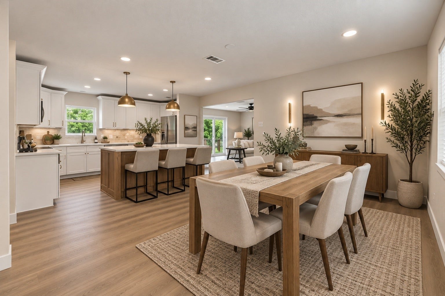 AI  enhanced and virtual staging