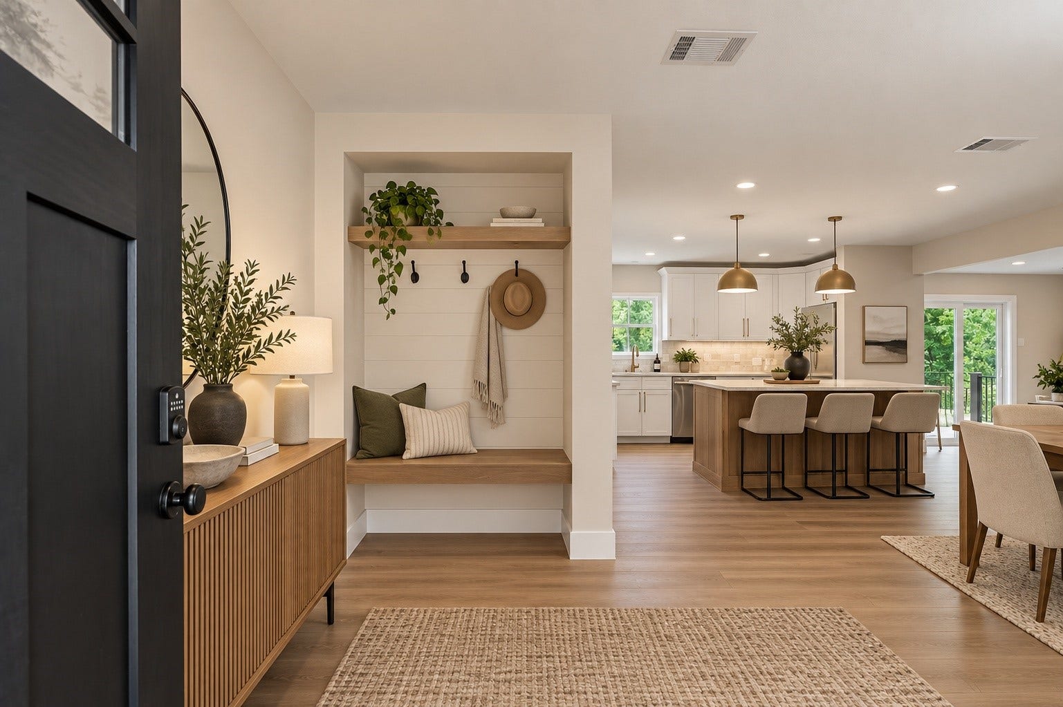 AI  enhanced and virtual staging