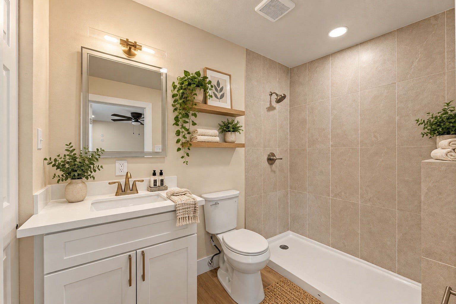 AI  enhanced and virtual staging