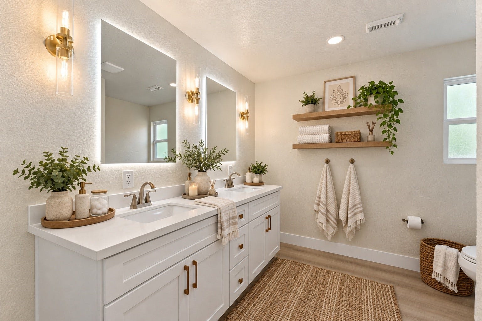 AI  enhanced and virtual staging