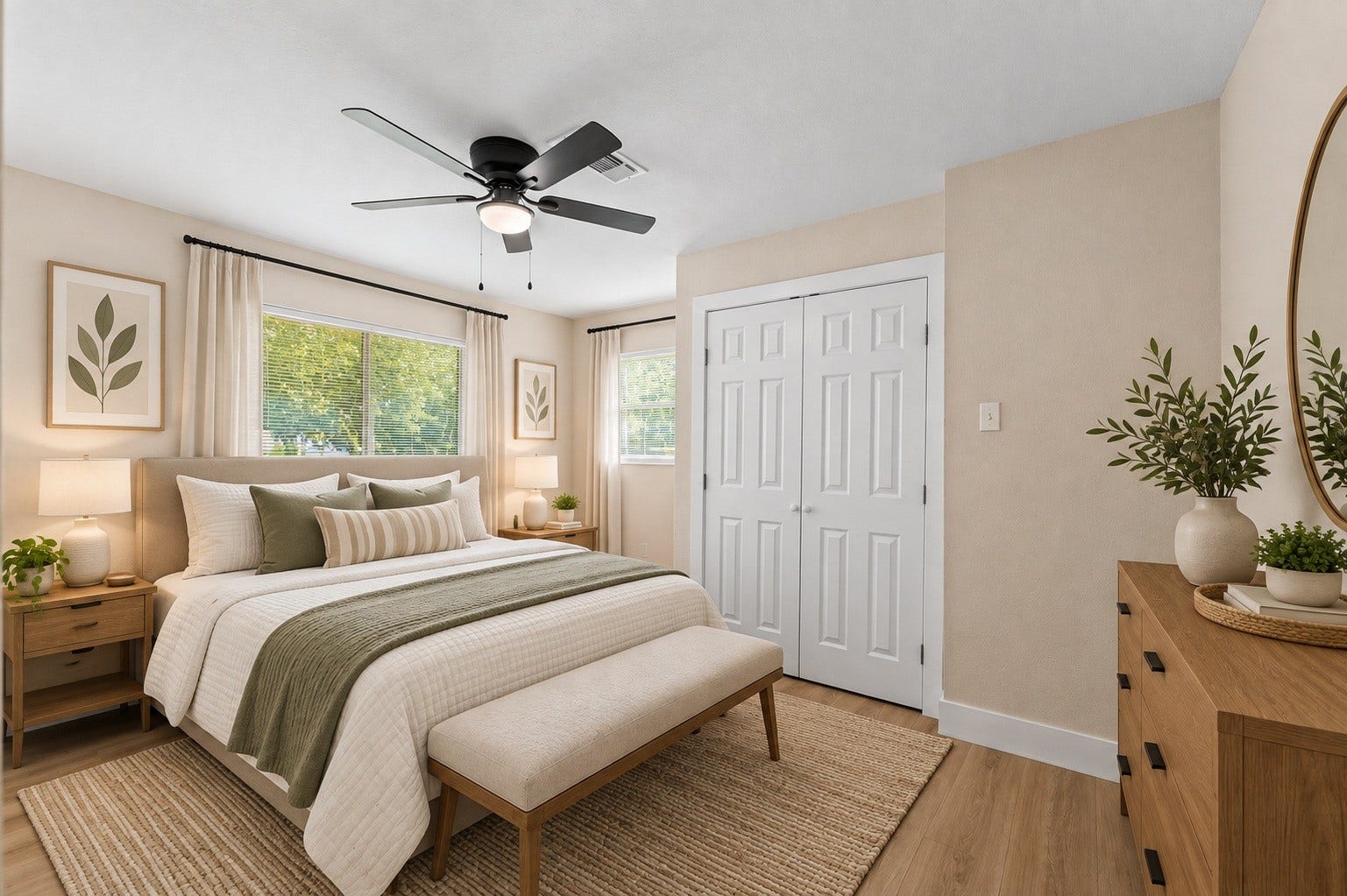 AI  enhanced and virtual staging