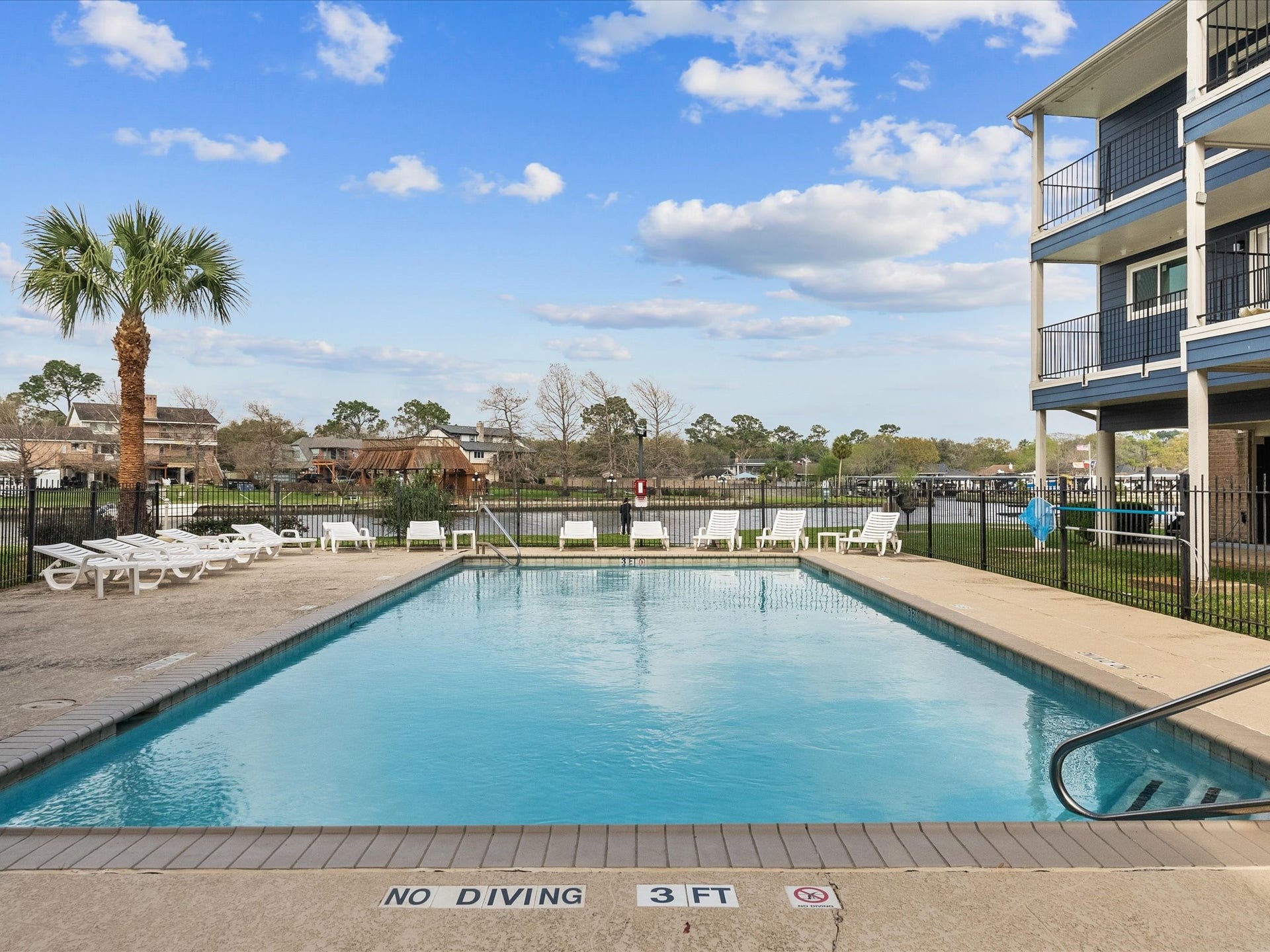 18519 Egret Bay Boulevard, #1802, Webster, TX 77058 Another pool overlooking the canal.