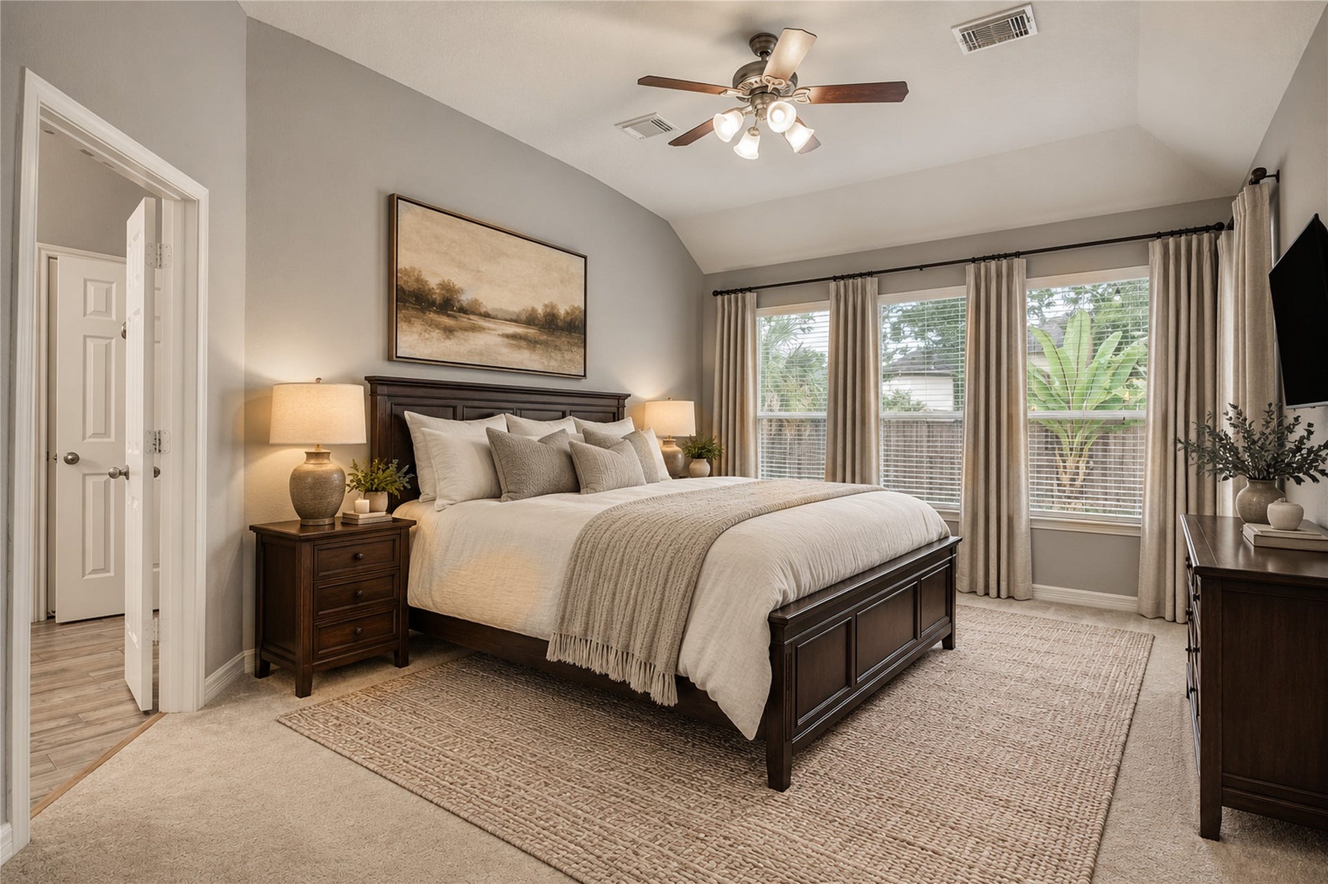3503 Kent Knoll, Missouri City, TX 77459 Primary bedroom virtually staged