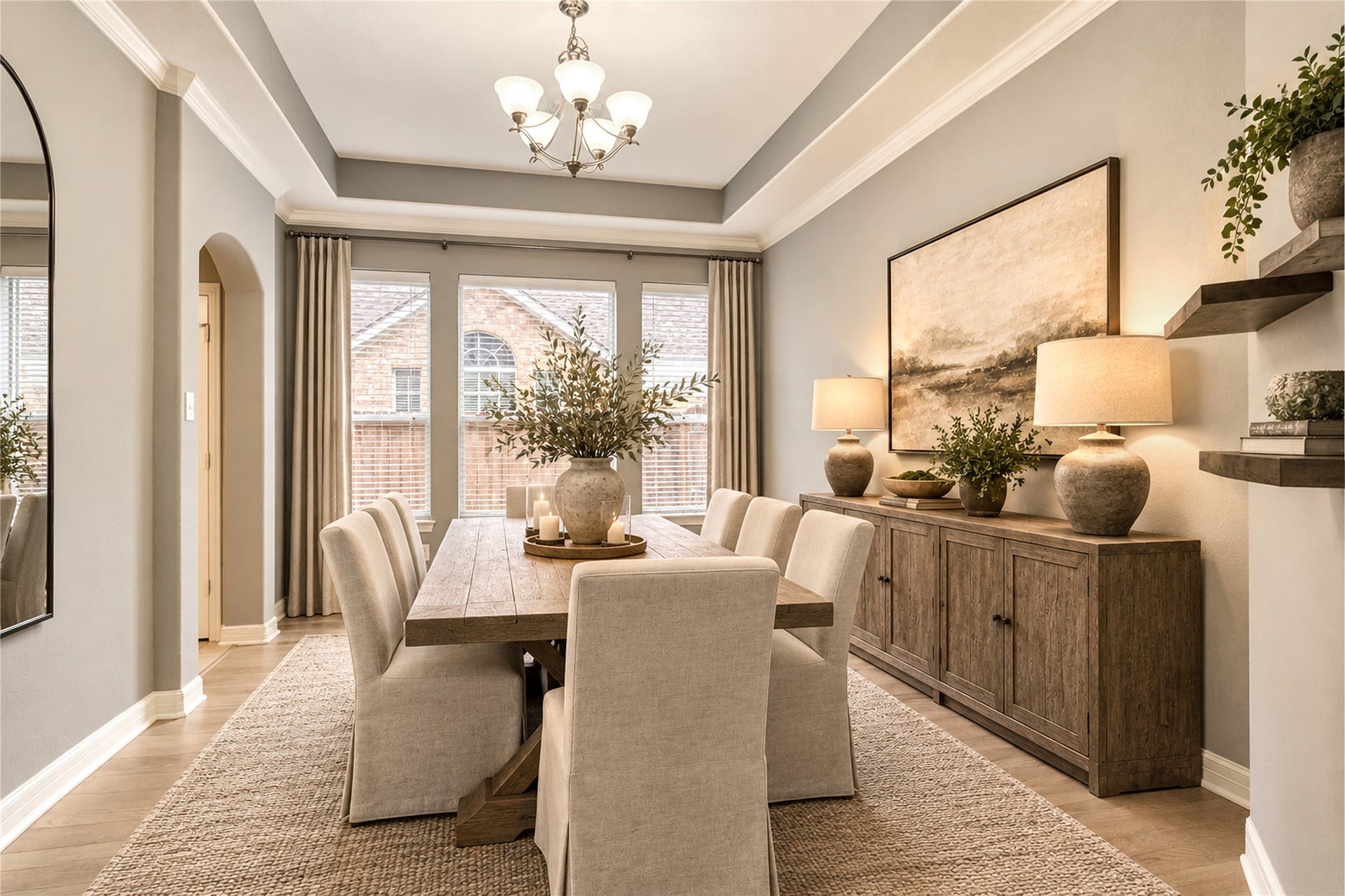 3503 Kent Knoll, Missouri City, TX 77459 Dining room virtually staged