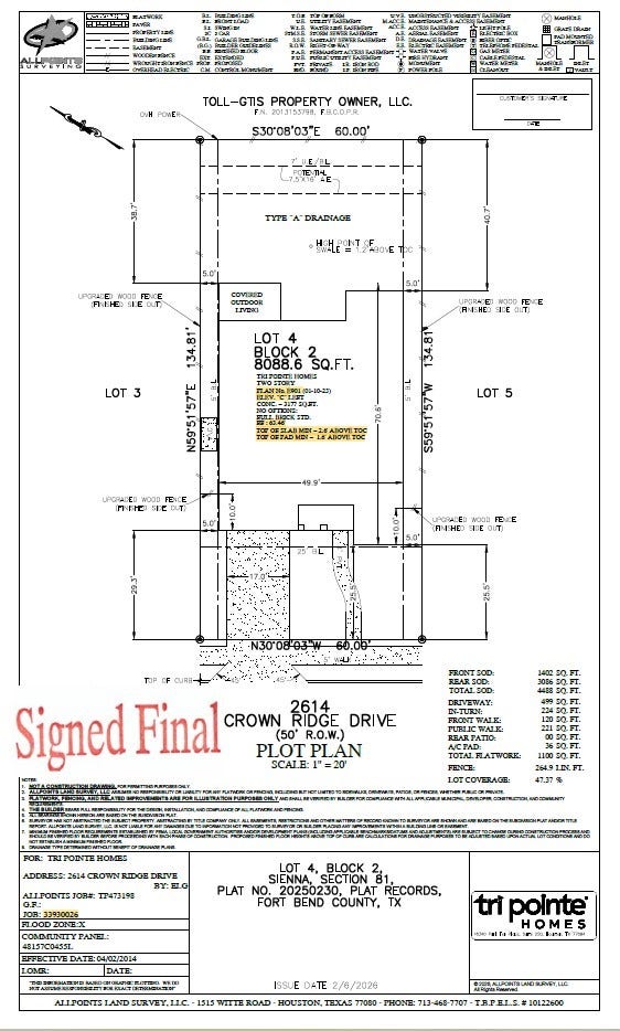2614 Crown Ridge Drive, Missouri City, TX 77459 2614 Crown Ridge Drive, Missouri City, TX 77459