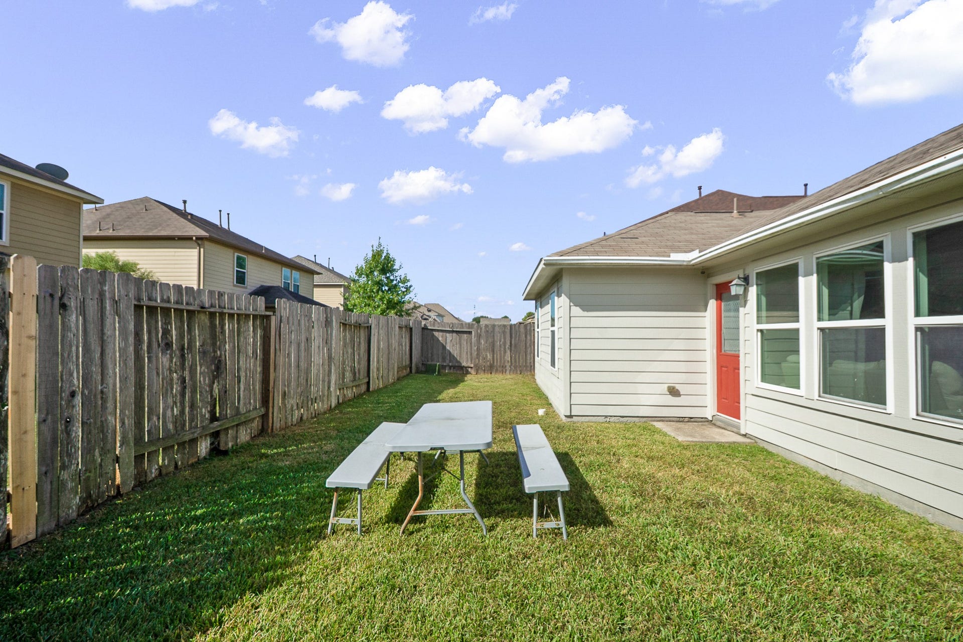 12510 Greencanyon Drive, Houston, TX 77044 Fenced Backyard