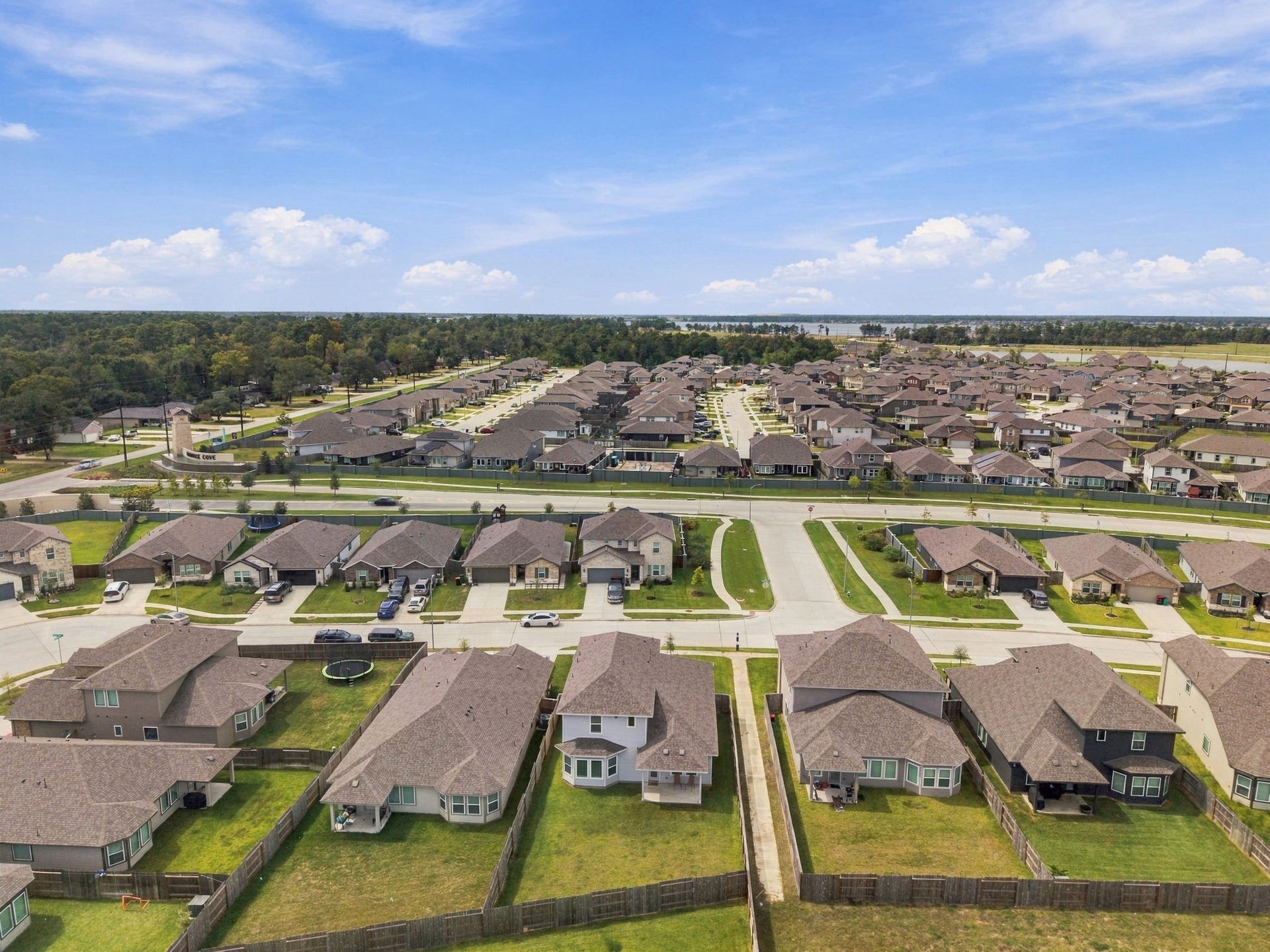 18618 Austin Ridge Drive, Crosby, TX 77532 Aerial