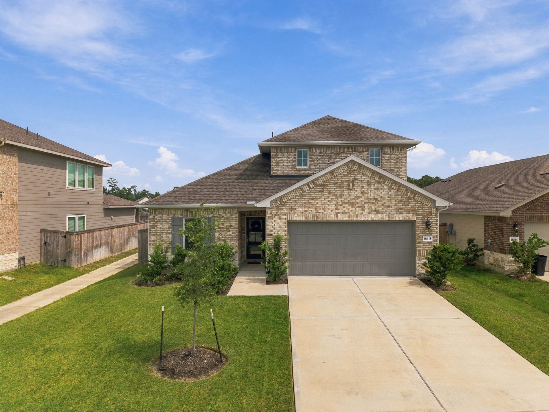 18618 Austin Ridge Drive, Crosby, TX 77532 Exterior Front