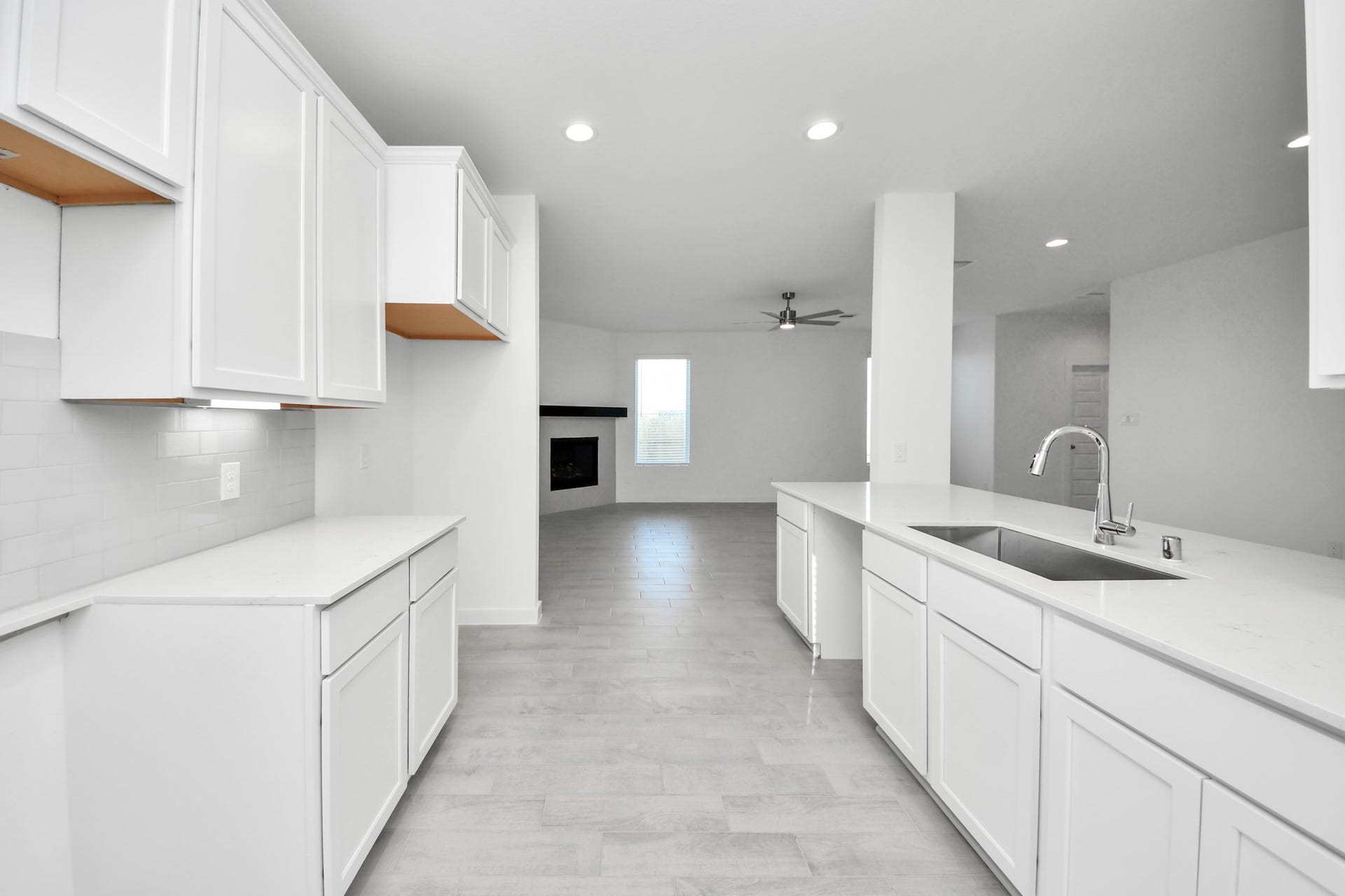 This generously spacious kitchen is a dream realized! Sample photo of completed home with similar floor plan. Actual colors and selections may vary.