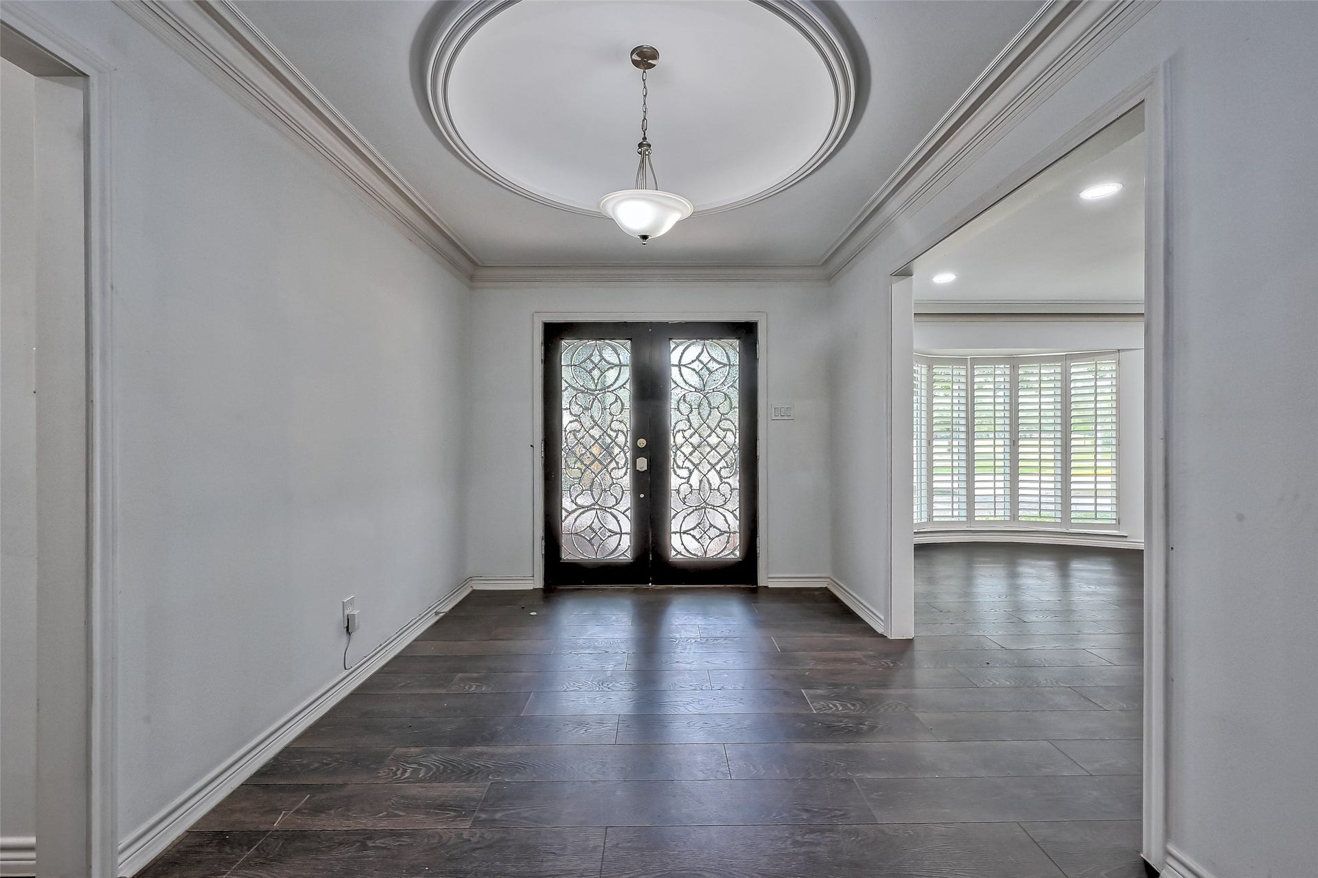 Foyer to living room