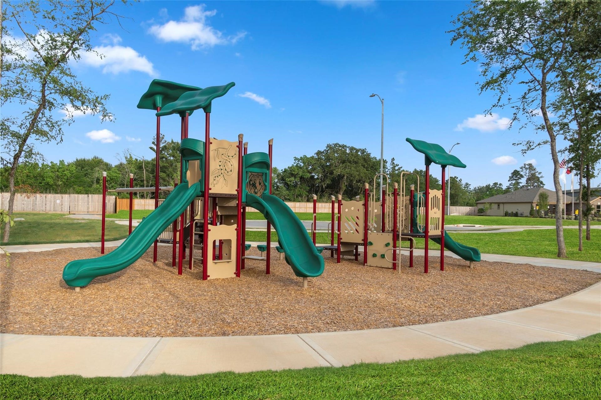 640 Appaloosa Meadow Drive, Magnolia, TX 77354 Amenities in Mustang Ridge include a community park and playground.