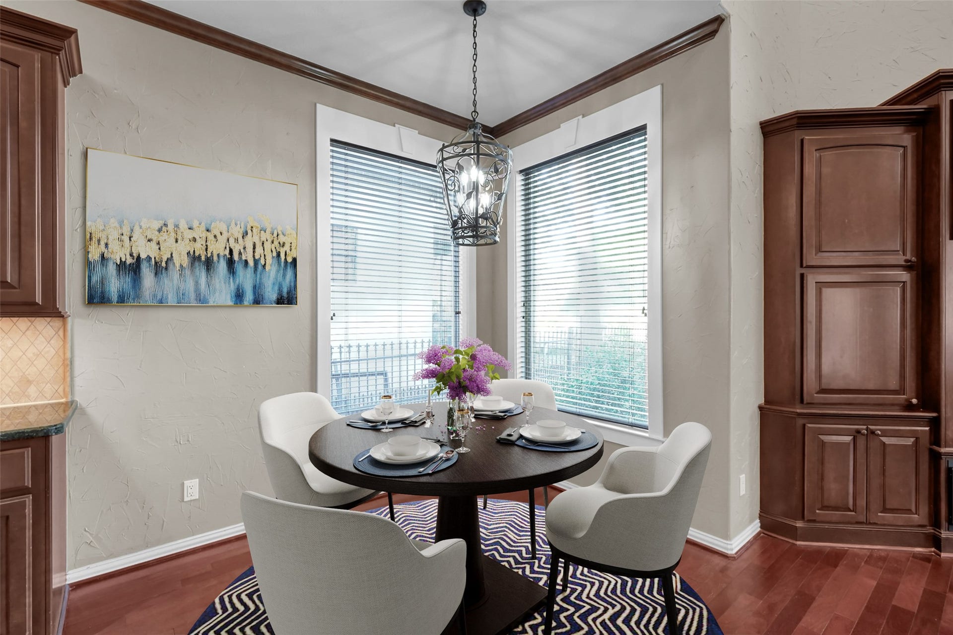 79 Melrose Drive, Montgomery, TX 77356 Breakfast Area (virtual staging)