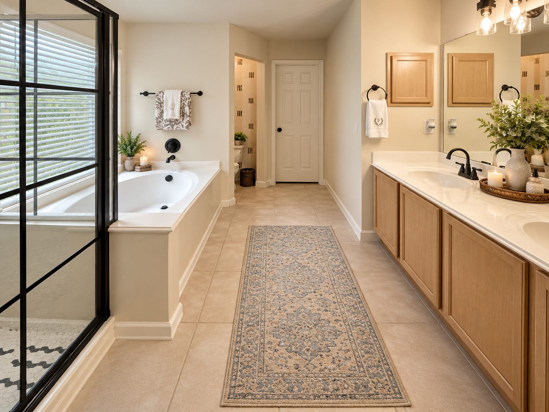 619 Cypresswood Trace, Spring, TX 77373 Primary Bathroom is nicely updated