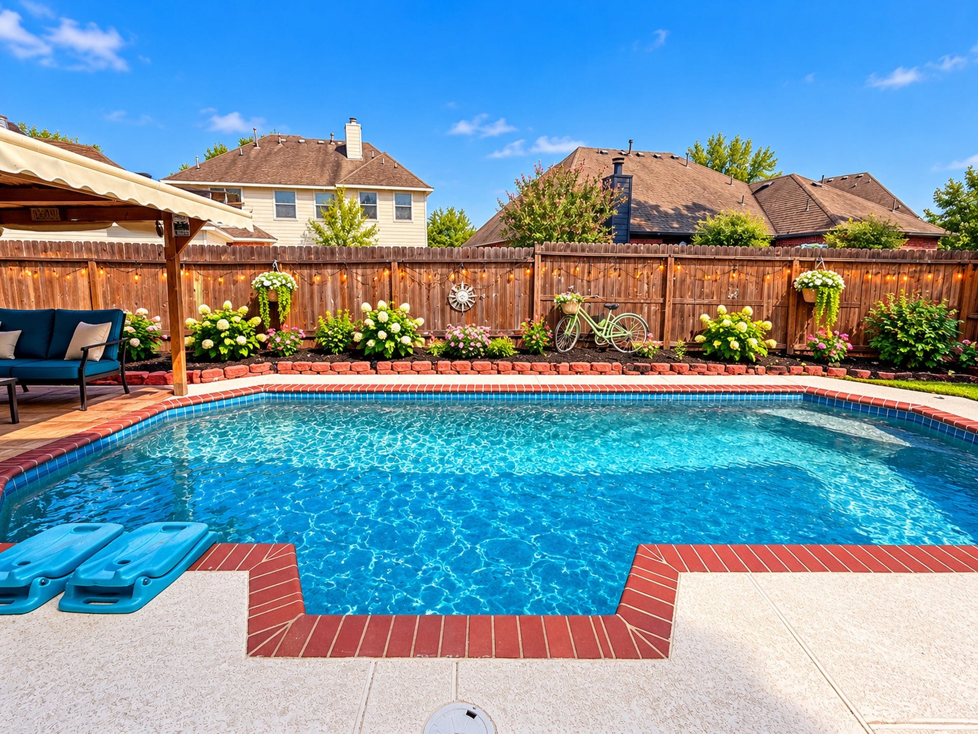 619 Cypresswood Trace, Spring, TX 77373 Enjoy this newly resurfaced Pebble Tech pool