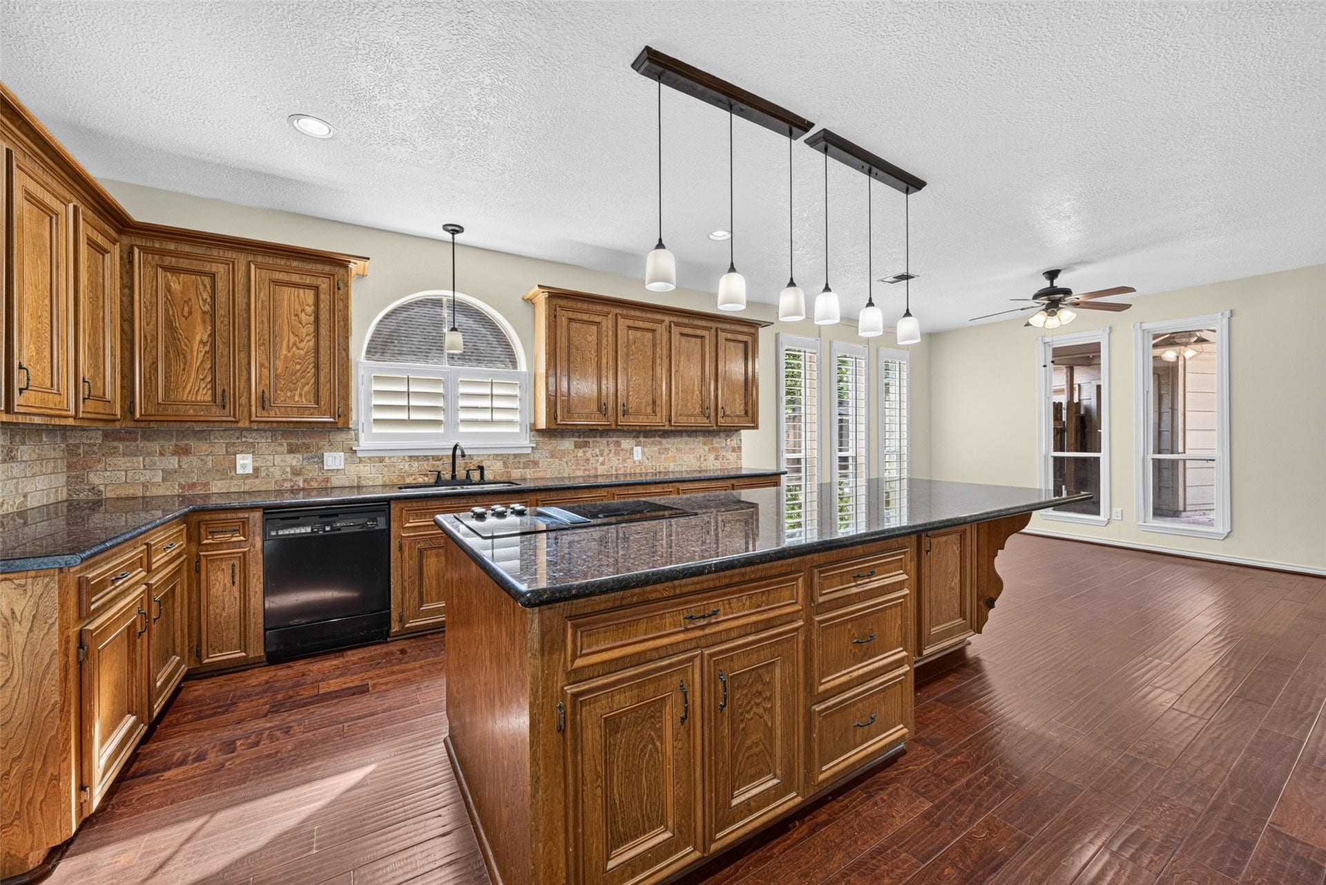 6206 Willow Pine Drive, Spring, TX 77379 The entire home is showered in lovely natural lights.
