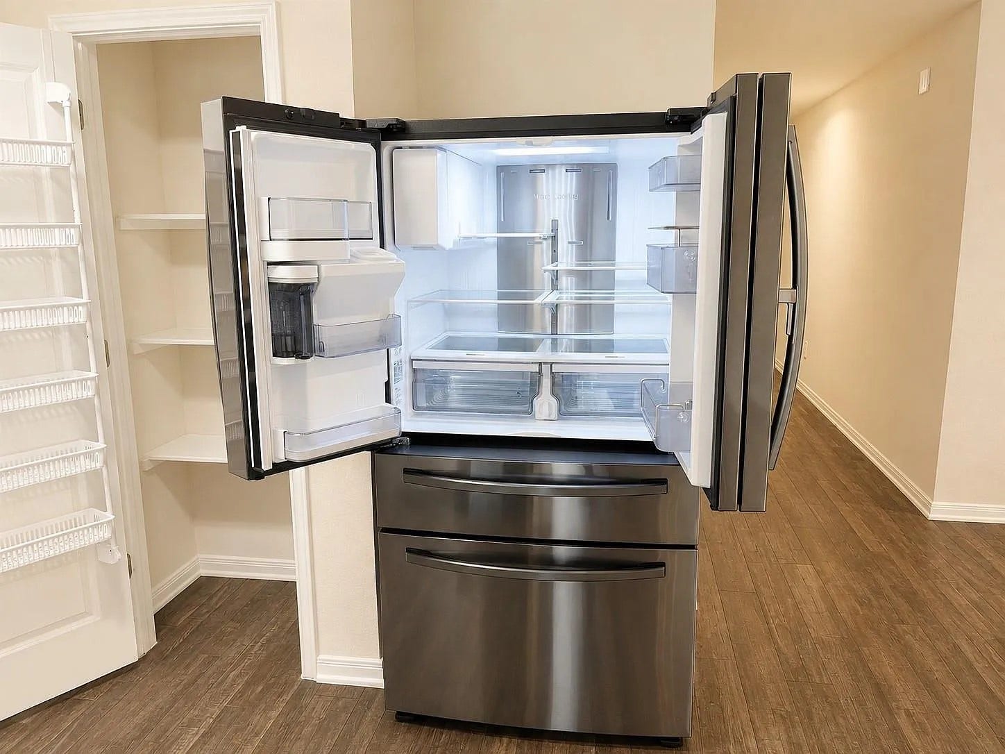 stainless refrigerator included
