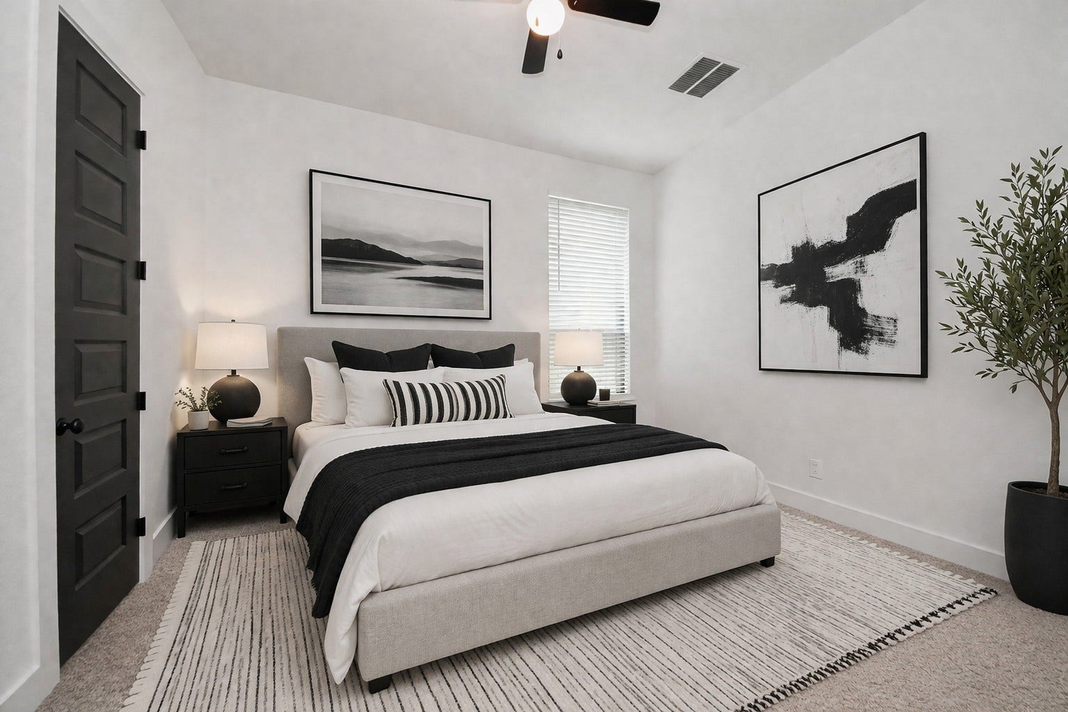 8906 Iron Forge Road, Missouri City, TX 77459 Second bedroom bath. *Virtually staged