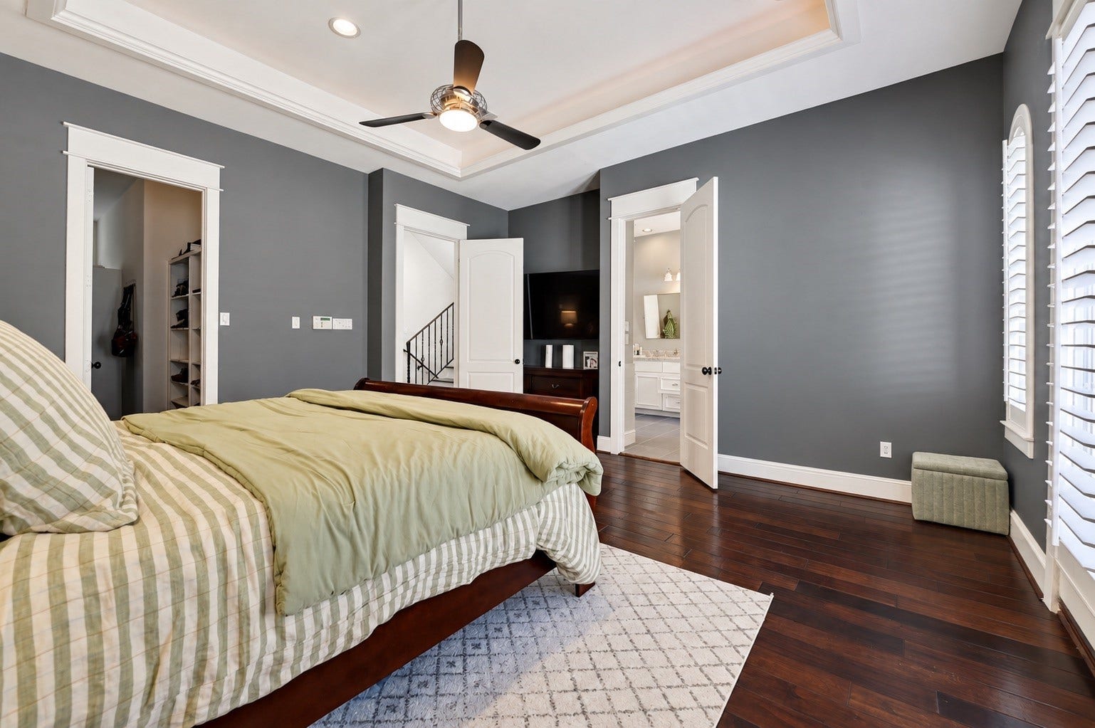 Primary Bedroom located on the third floor