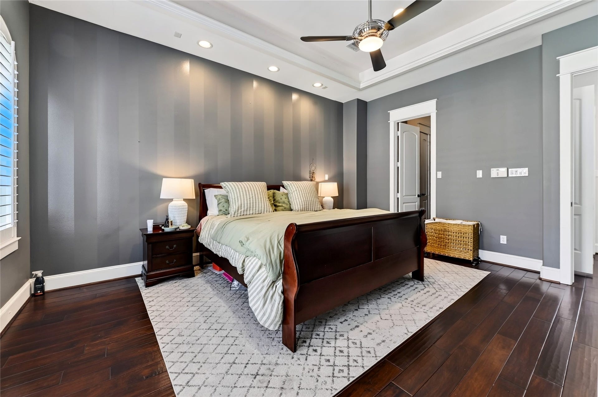 Primary Bedroom located on the third floor