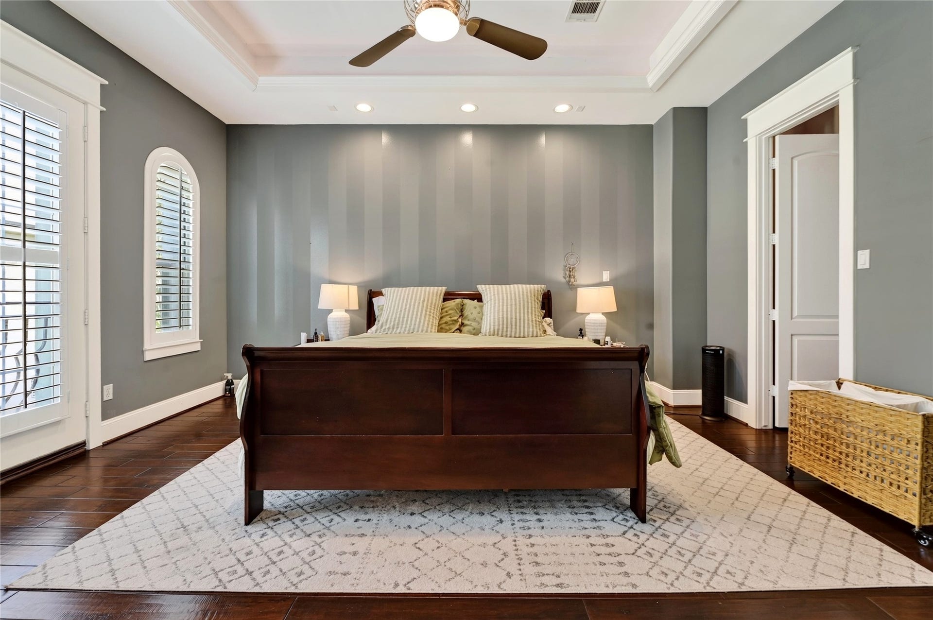 Primary Bedroom located on the third floor