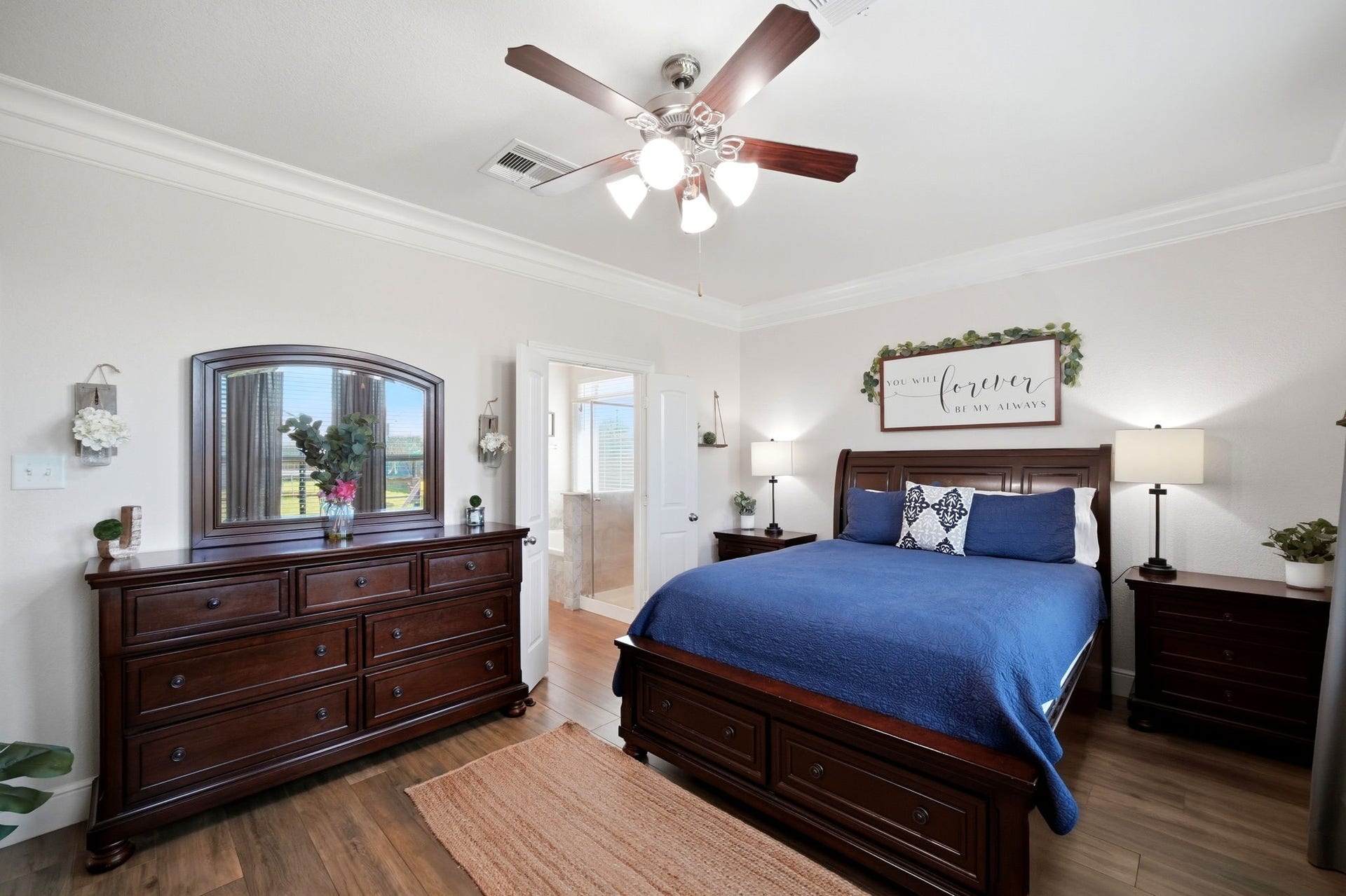 21639 Lexor Drive, Porter, TX 77365 Charming Primary bedroom with an abundance of natural light from large windows.