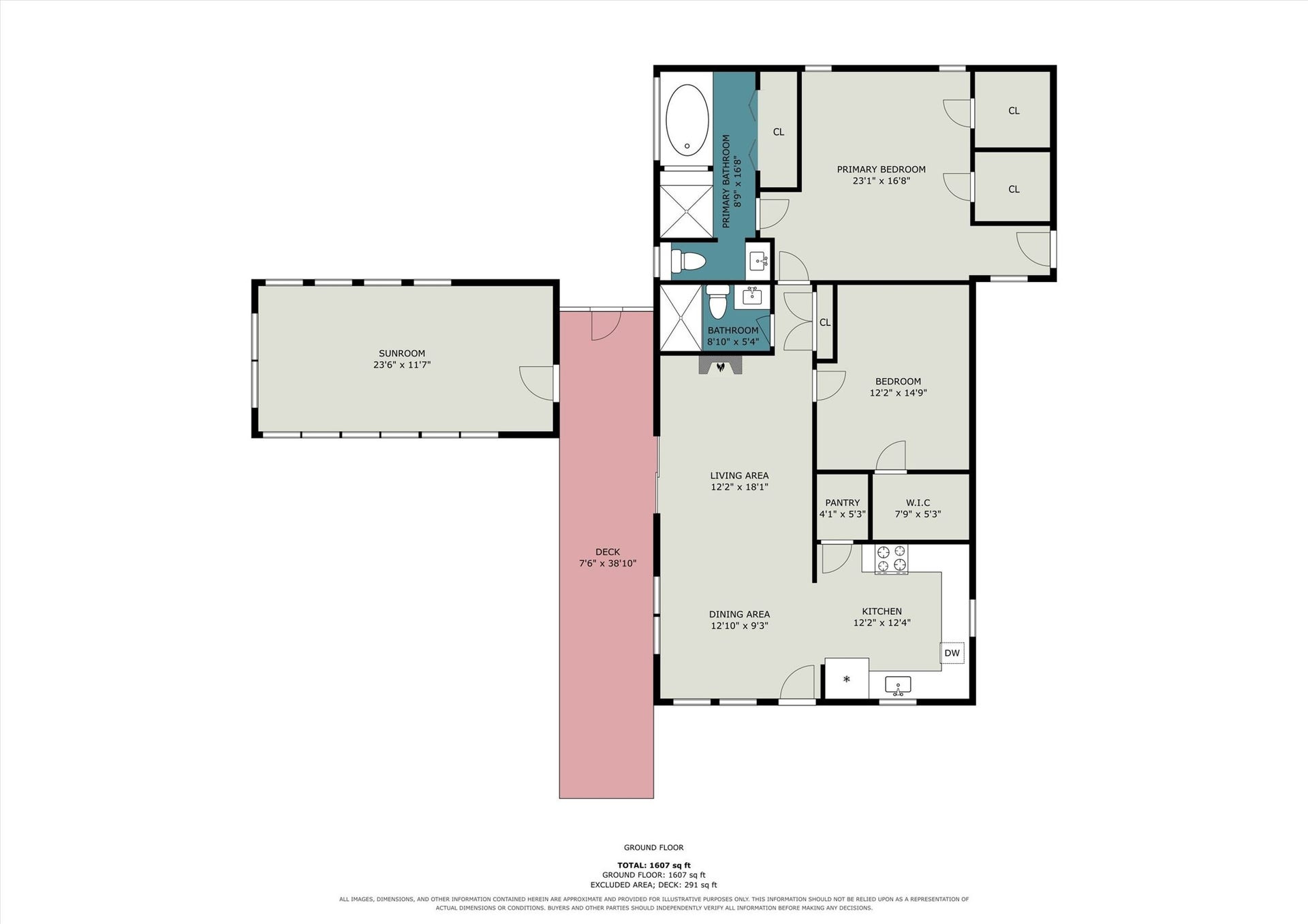 24609 Willow Lane, Hockley, TX 77447 Floor Plan