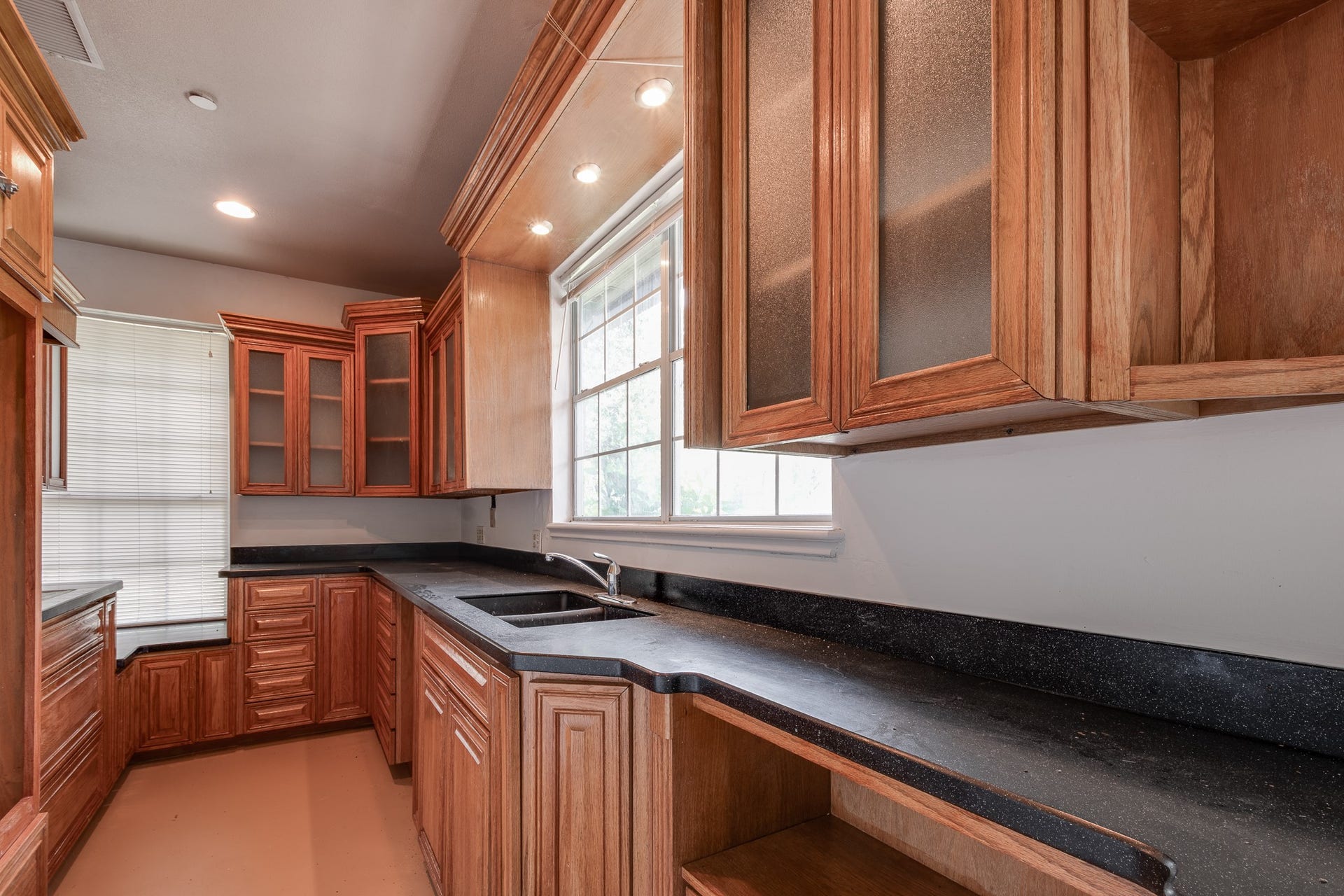16111 Porter Lane, Porter, TX 77365 Kitchen with extra counter tops and lots of cabinets in building #7.