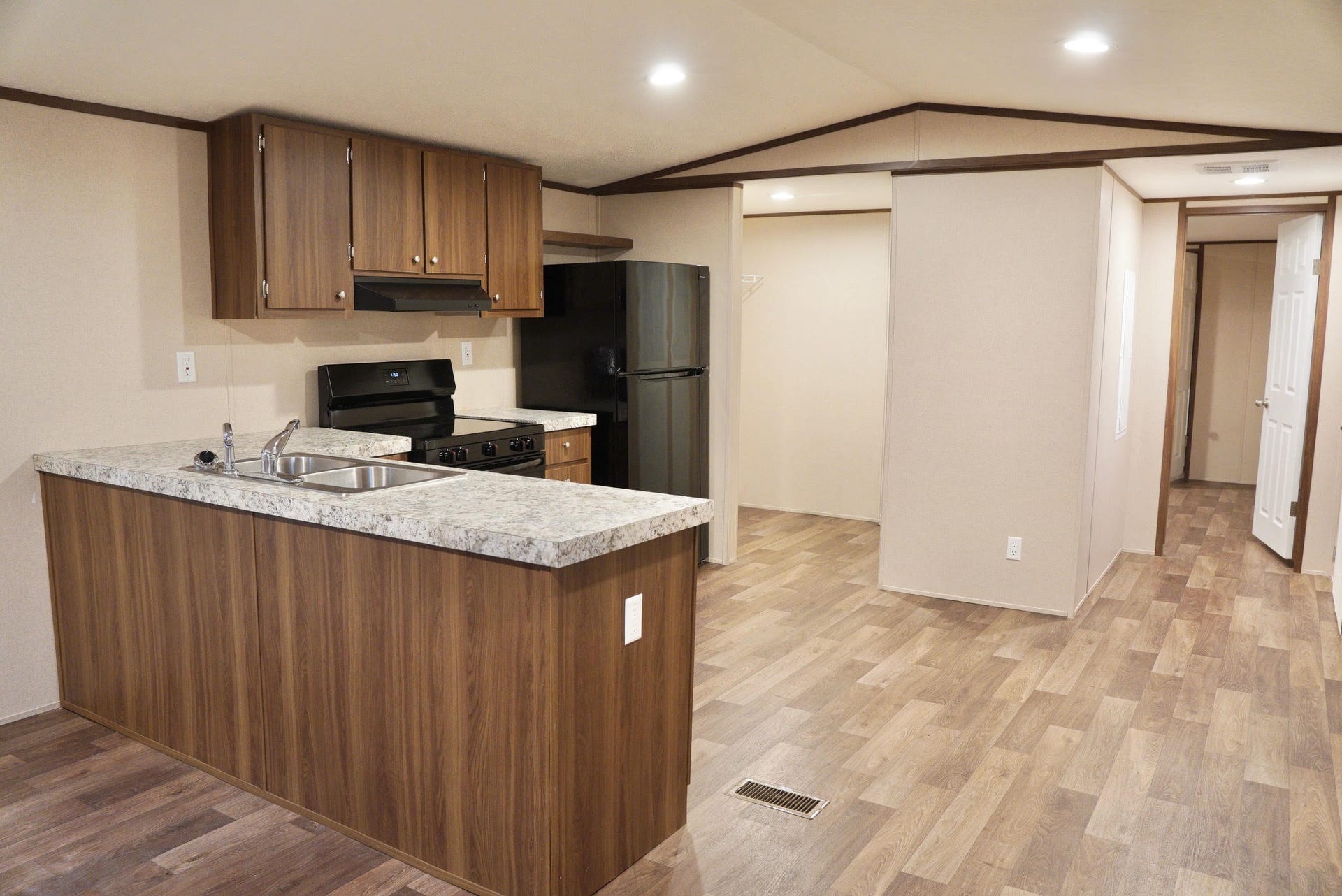 Spacious open floor plan