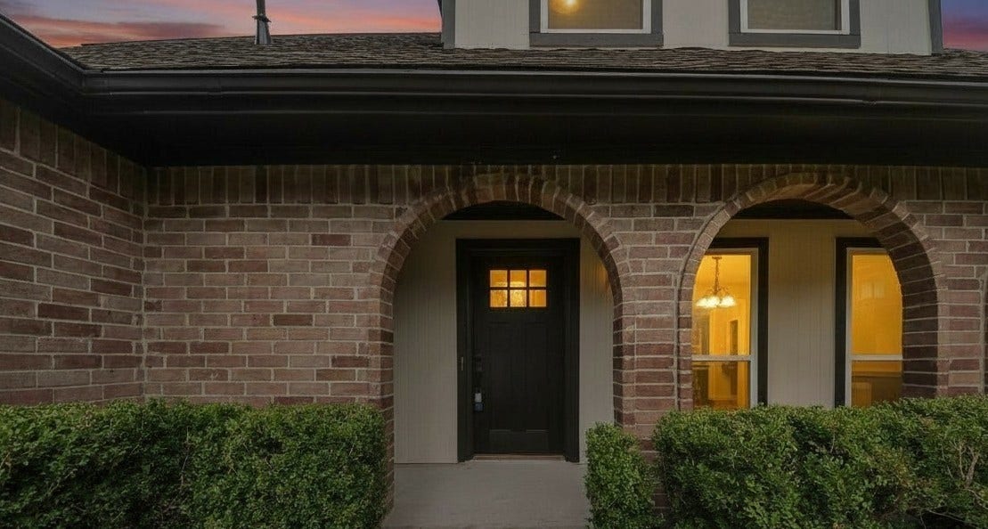 3234 Pebble Lake Drive, Sugar Land, TX 77479 A brand-new front door serves as a stylish centerpiece, immediately elevating the home's aesthetic and security