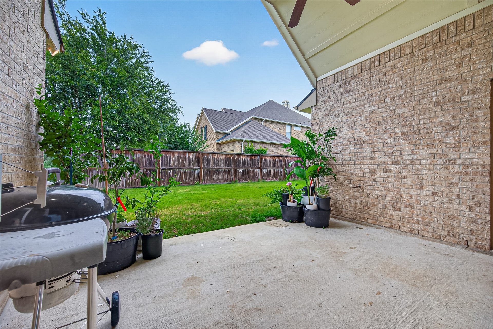 19610 Pecos Bend Court, Cypress, TX 77433 Plenty of space for outdoor entertaining.