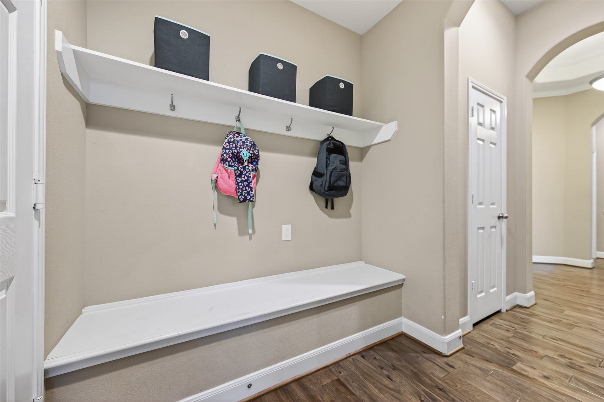 19610 Pecos Bend Court, Cypress, TX 77433 Mud room as you enter from the 3 car garage