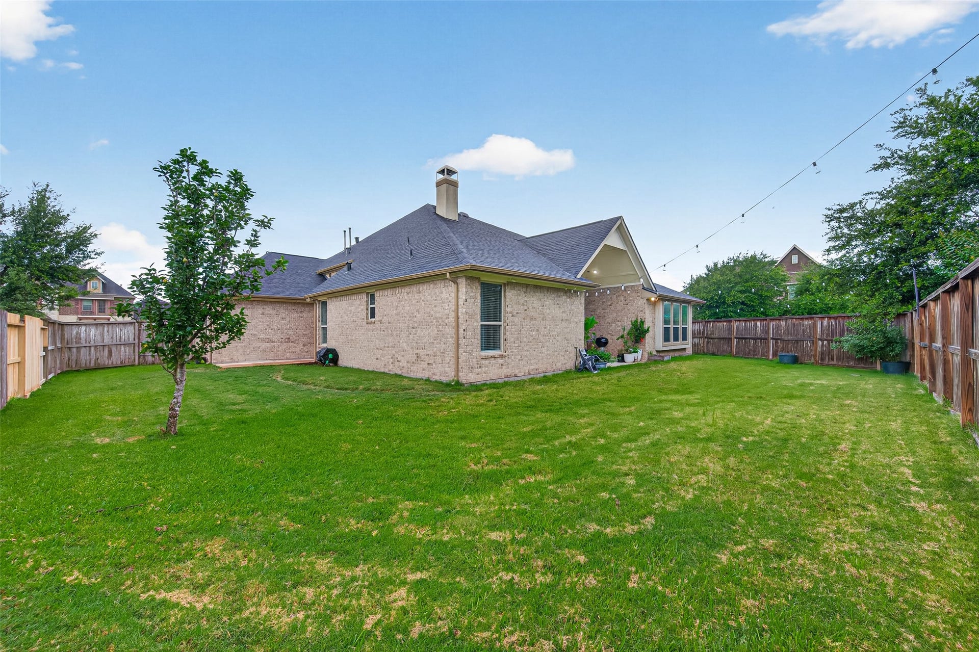 19610 Pecos Bend Court, Cypress, TX 77433 The right side of the home also has a second patio