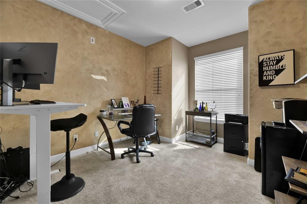 14502 San Pietro Drive, Houston, TX 77070 Bright and functional extra room being used as home office!