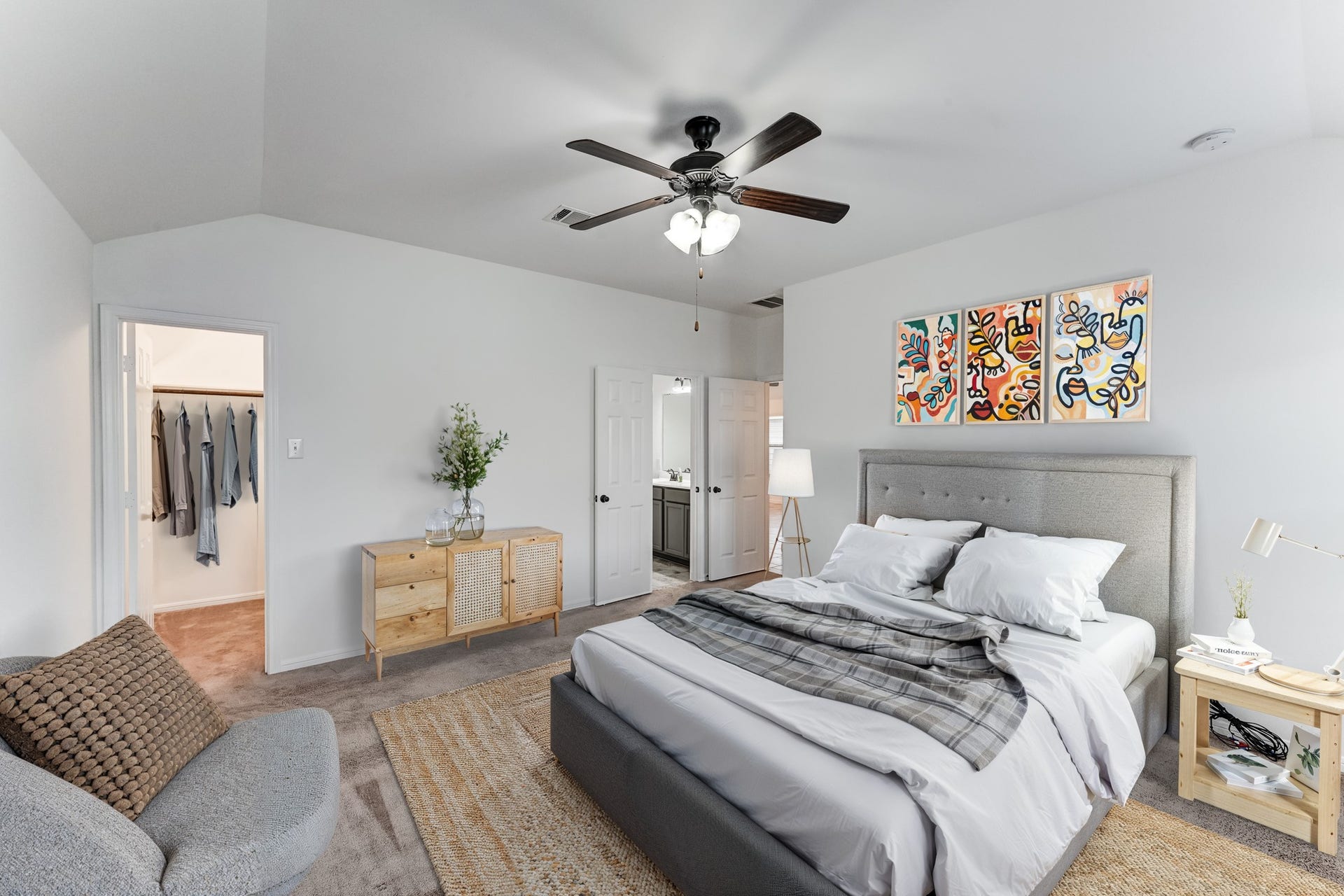 5426 Casa Batillo Drive, Katy, TX 77449 Virtually Staged - Primary Bedroom