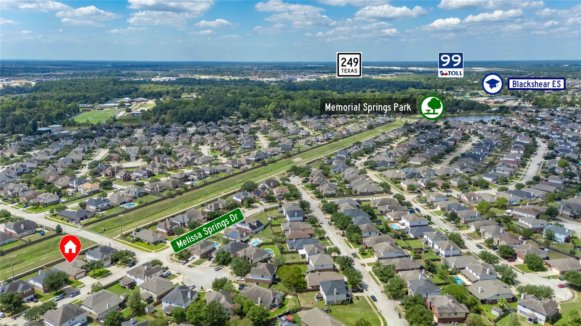 18035 Melissa Springs Drive, Tomball, TX 77375