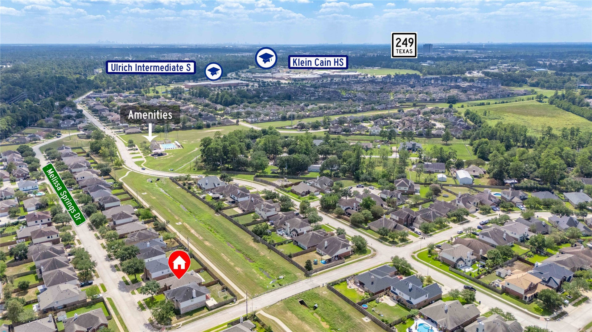 18035 Melissa Springs Drive, Tomball, TX 77375