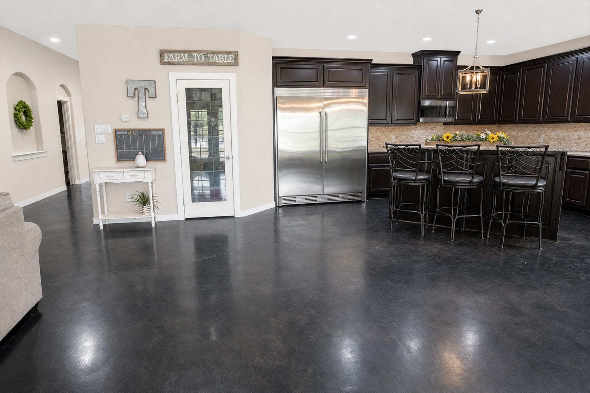4924 County Road 819, Brazoria, TX 77422 Pantry and Kitchen View