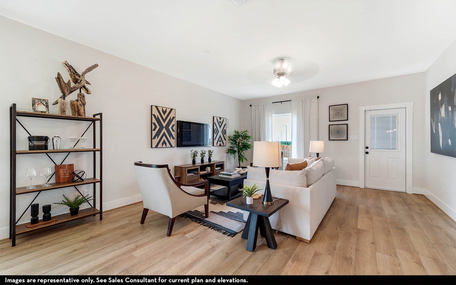 5205 Cypress Rose Drive, Pearland, TX 77584 Living room