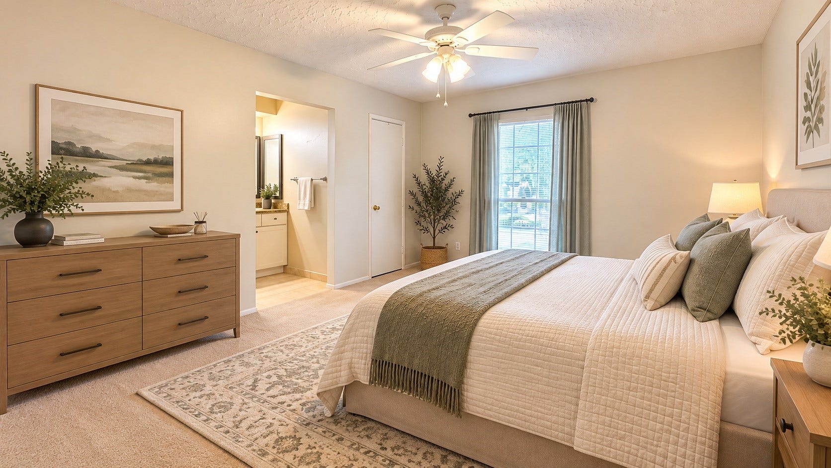 12314 Dorrance Lane, Meadows Place, TX 77477 Virtually staged primary bedroom.