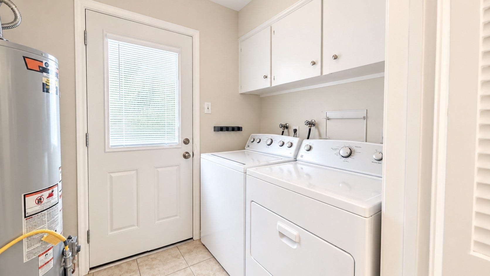 12314 Dorrance Lane, Meadows Place, TX 77477 Utility area. Washer and dryer are included.
