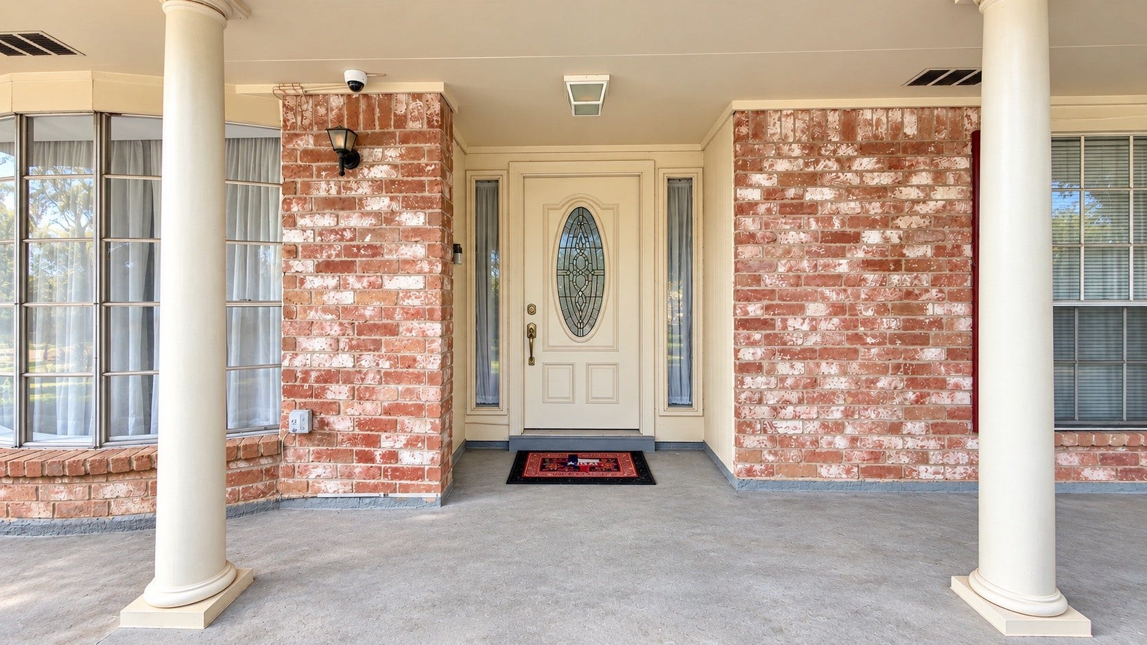 12314 Dorrance Lane, Meadows Place, TX 77477 Front Door Patio Area