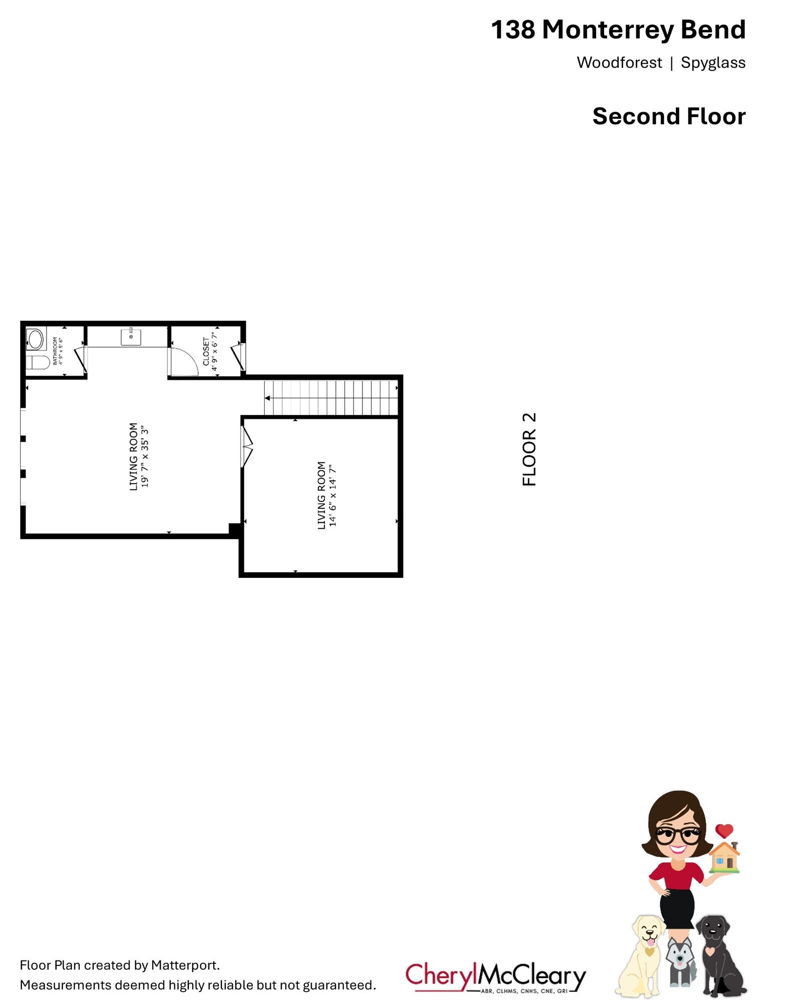 Floorplan - second floor