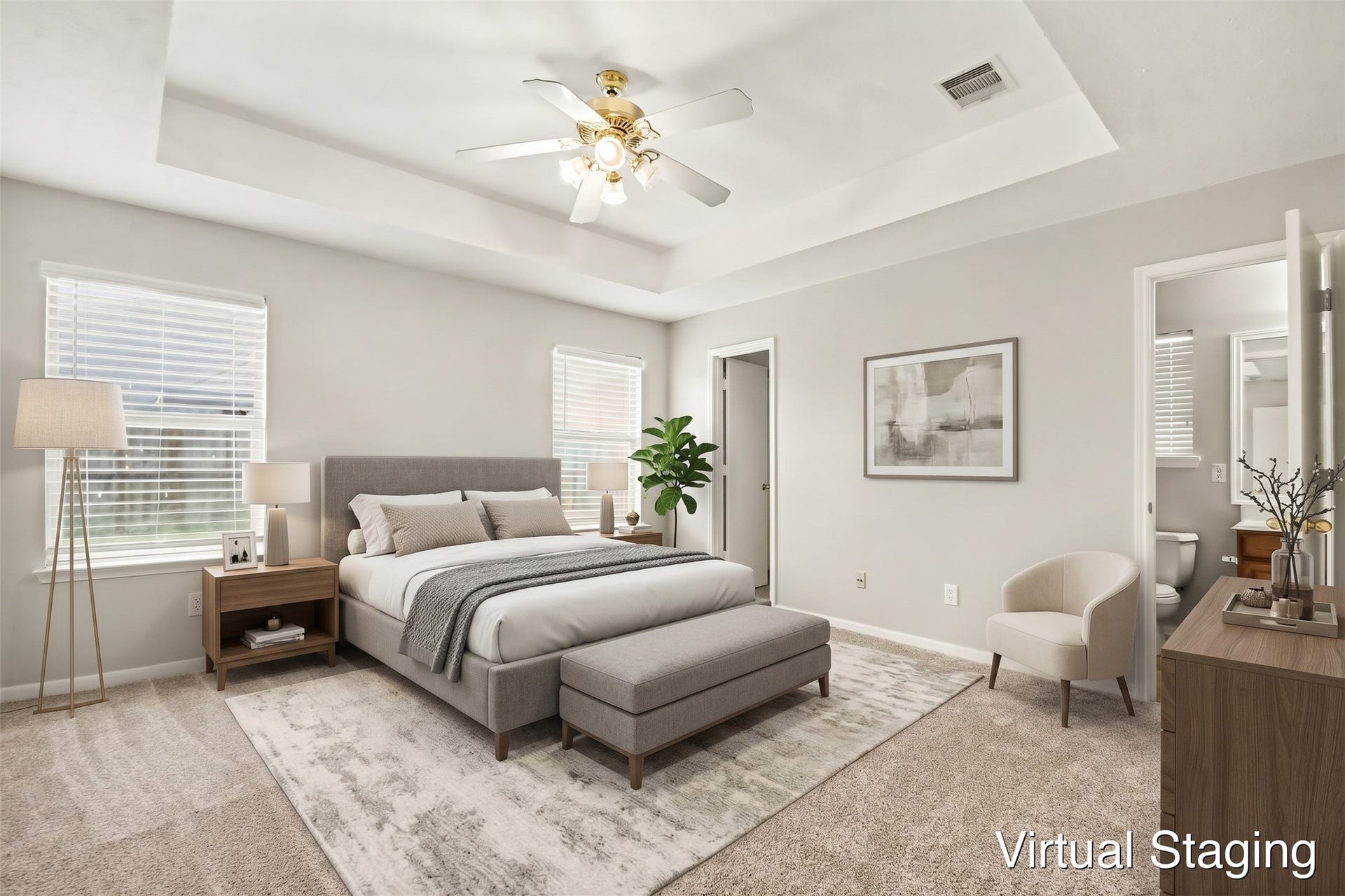 1502 Chandler Park Lane, Fresno, TX 77545 virtually staged