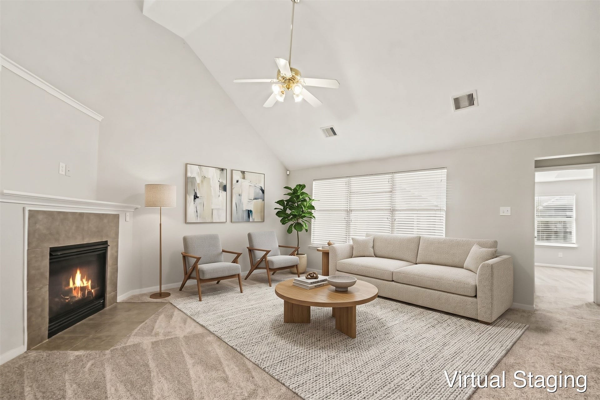 1502 Chandler Park Lane, Fresno, TX 77545 virtually staged