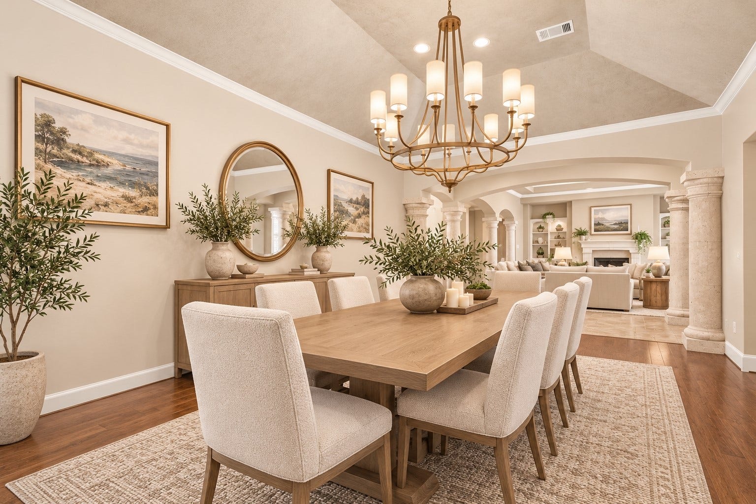 Photo has been AI Enhanced to show the endless possibilities in this gorgeous space.