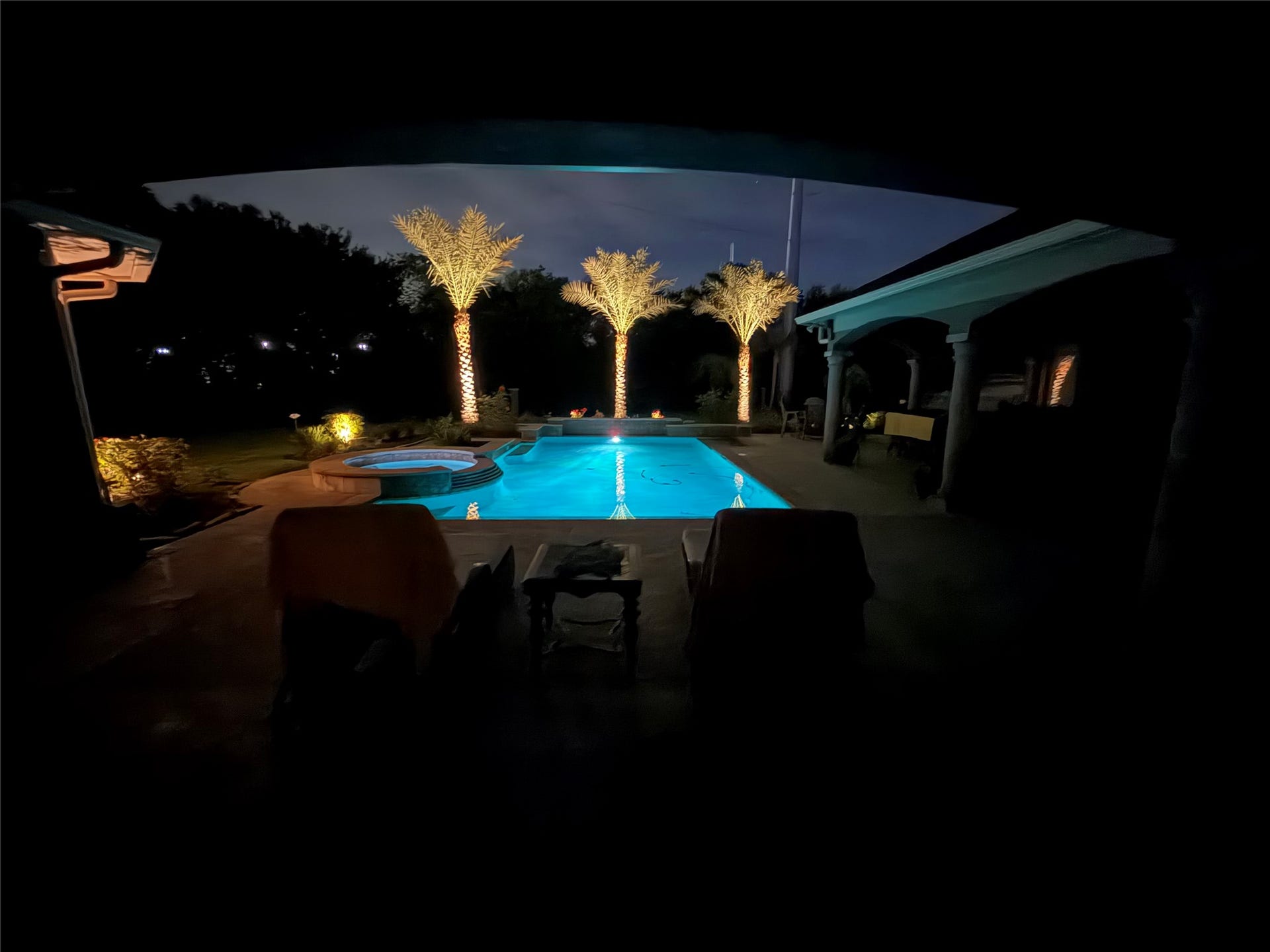 The perfect nightcap view.