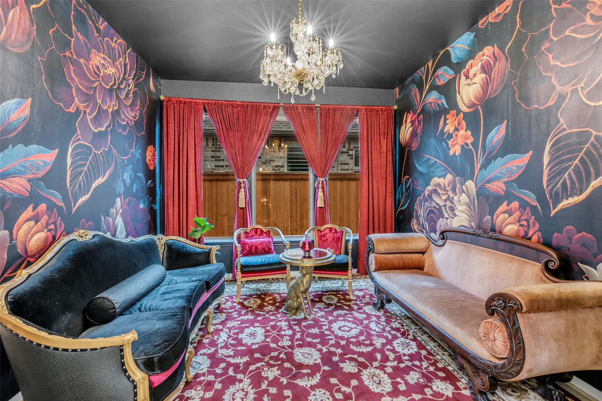 Moody interiors, curated finishes, and custom details set the stage for intimate gatherings, cocktails, and effortless entertaining.